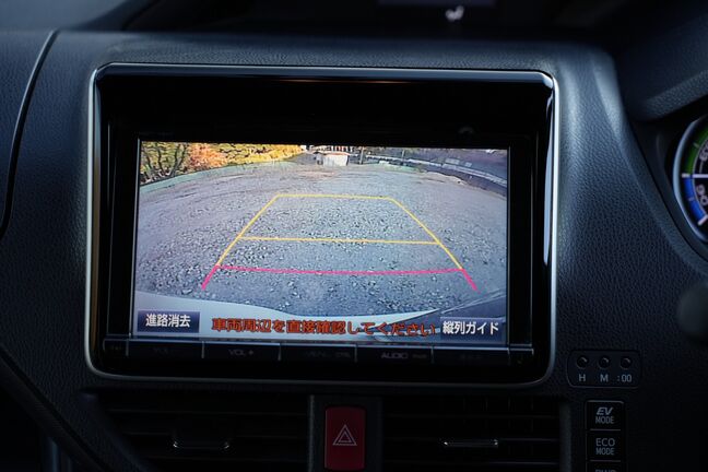 バックカメラ付き！後方確認も安心！