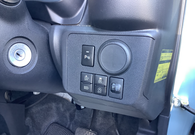 衝突軽減があるので安心して運転できます