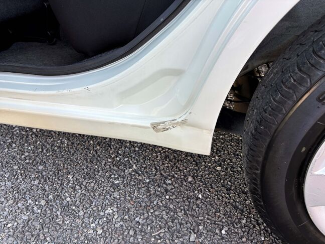 板金施工して納車致します！施工代も含めた金額になります。