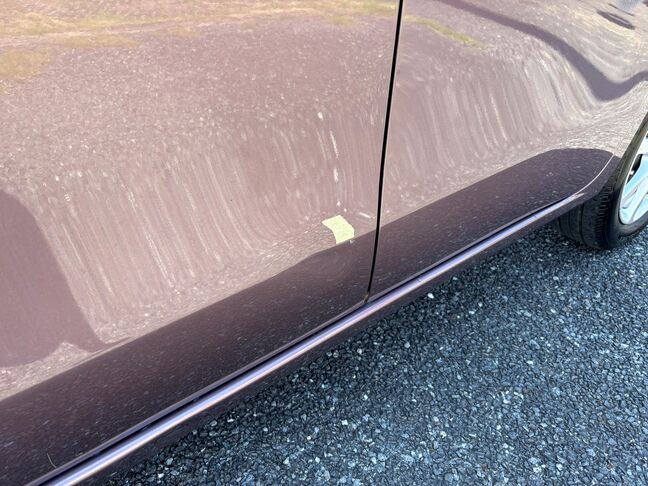 板金塗装してから納車致します！工賃込みの金額になります。