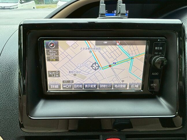 ナビも付いているので遠出の際にも安心です！