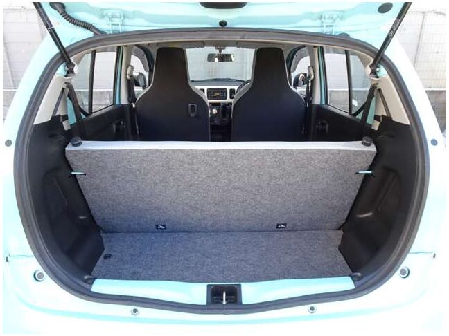 【ラッゲージルーム】トランクはもちろん大容量のスペースを確保☆後部座席をアレンジすると、もっと広く活用できます