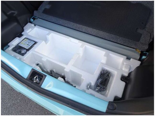 【ラッゲージルーム】トランクはもちろん大容量のスペースを確保☆後部座席をアレンジすると、もっと広く活用できます