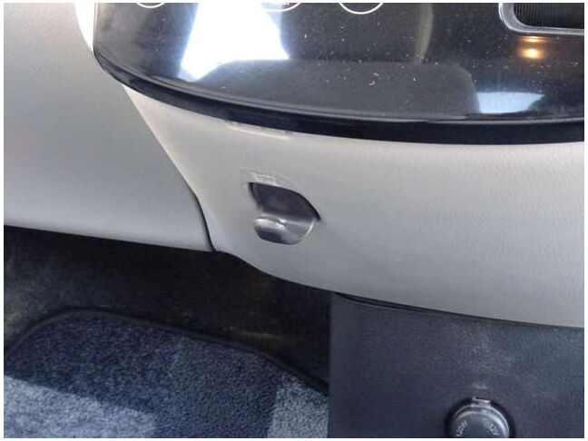 フックの用途は様々。袋を下げてごみ入れにすれば車内をきれいに保てます♪(