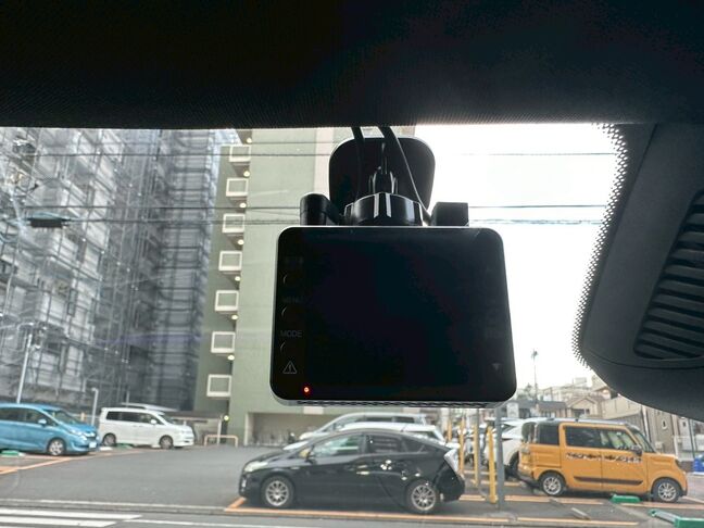 ドライブレコーダーもあるので、もしもの時も安心して運転が可能です。