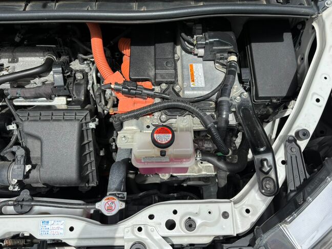 手入れをされていて綺麗なエンジンルーム！