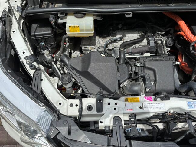 手入れをされていて綺麗なエンジンルーム！