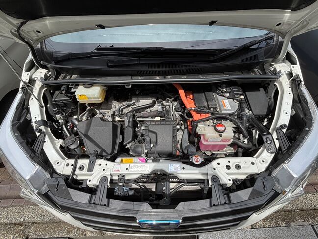 手入れをされていて綺麗なエンジンルーム！