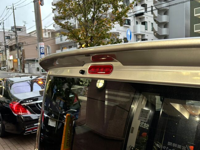 ルーフ部分にもぶつけた後などはございません。【スペーシアカスタム】