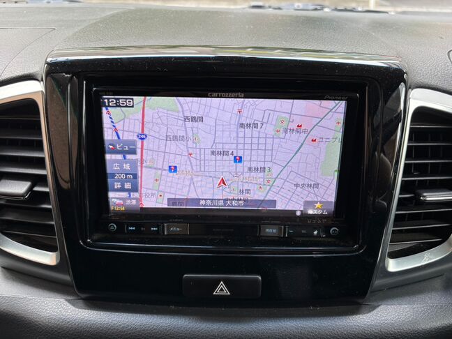 カーナビ完備！安心してドライブ頂けます。【スペーシアカスタム】