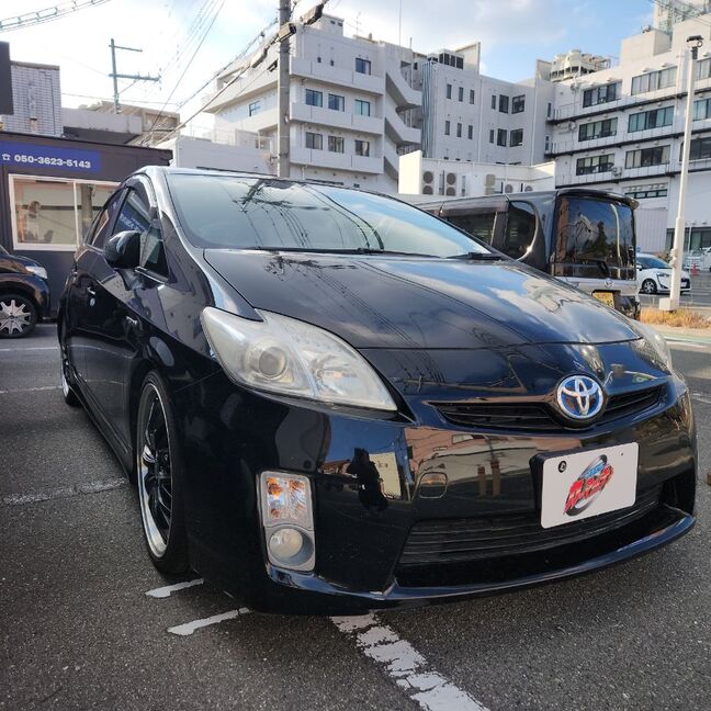 ローダウン　オールペンブラック
社外アルミ　自社ローン推奨車
返済中　OK　個人事業主、大工
、シングルマザー　アルバイト